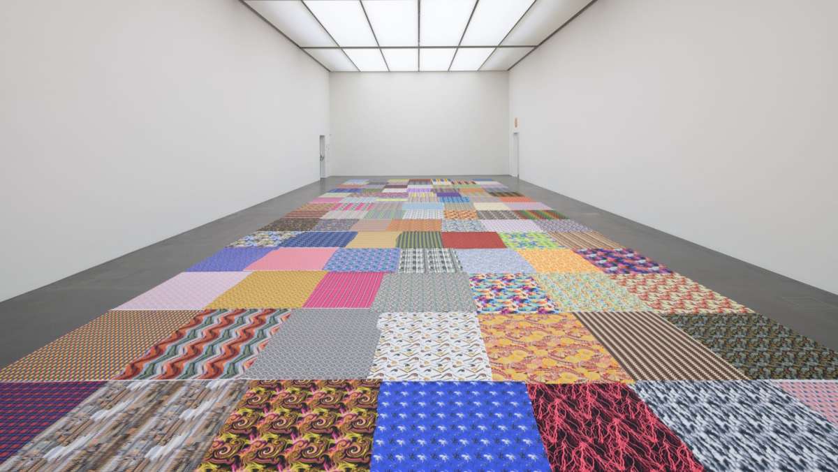 Polly Apfelbaum, «Crazy Quilt» (Patterns), 2022