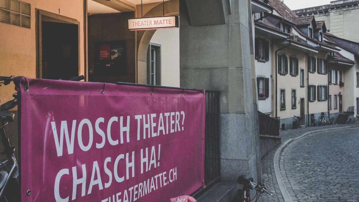 Das Theater Matte in den historischen Räumlichkeiten des Berchtoldhauses Bern.