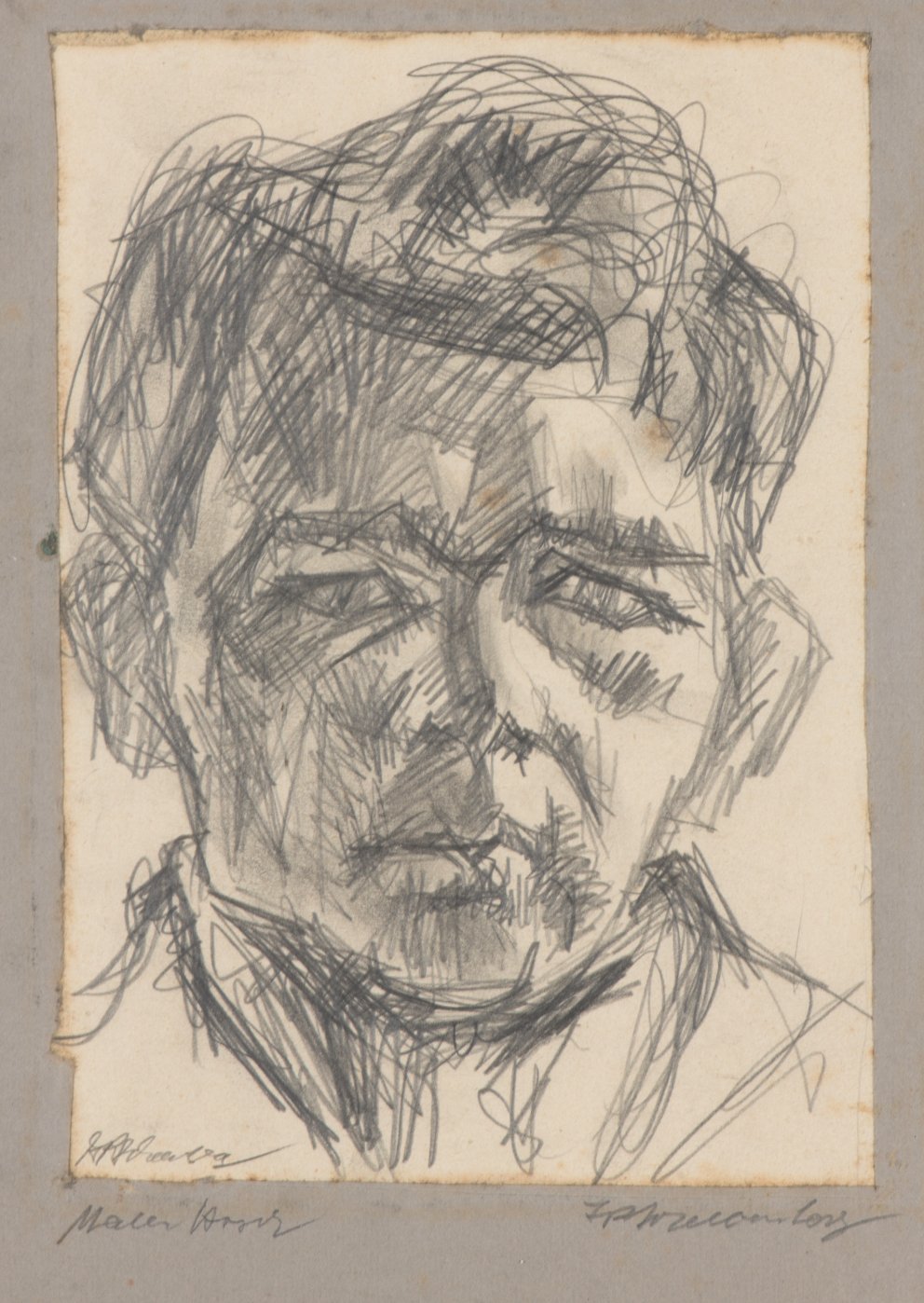 Einer der vertretenen Kunstschaffenden des Kunstfrühlings 2026: Reinhold Kündig, Selbstbildnis, 1910, Öl auf Leinwand, 38 x 46 cm, Horgen, Kunststiftung Zürichsee, Inv. KSZ 13.