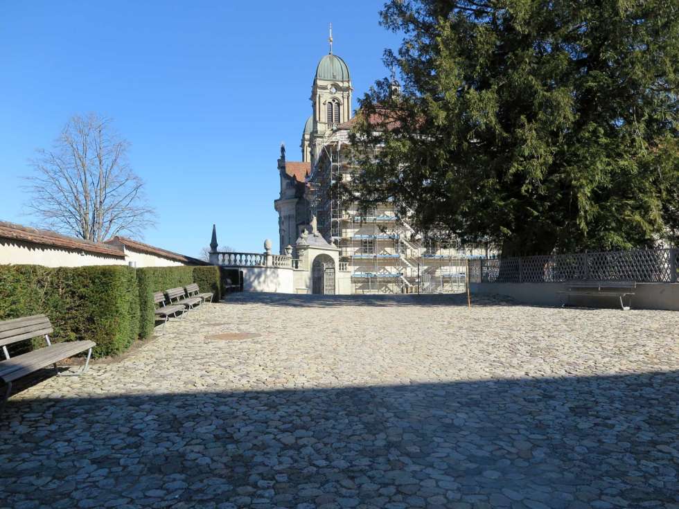 Im Kloster Einsiedeln findet die erste von vier Veranstaltungen des Projektes KULTURFRAGEN statt.