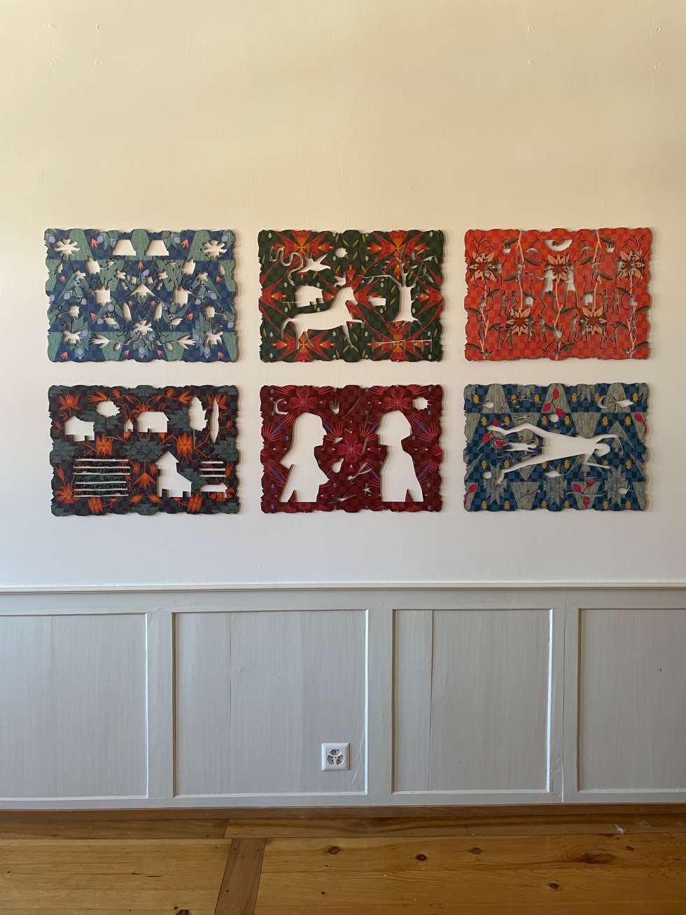 Serhii Hulievych, aus der Serie «Fragility of Space». Kupferstich und Druck