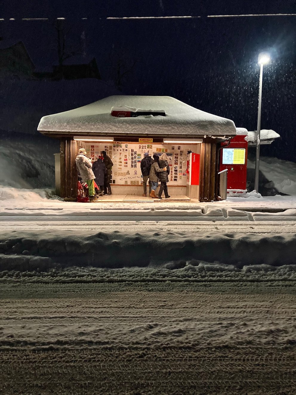 Die Haltestelle Strahlholz als Kunstort