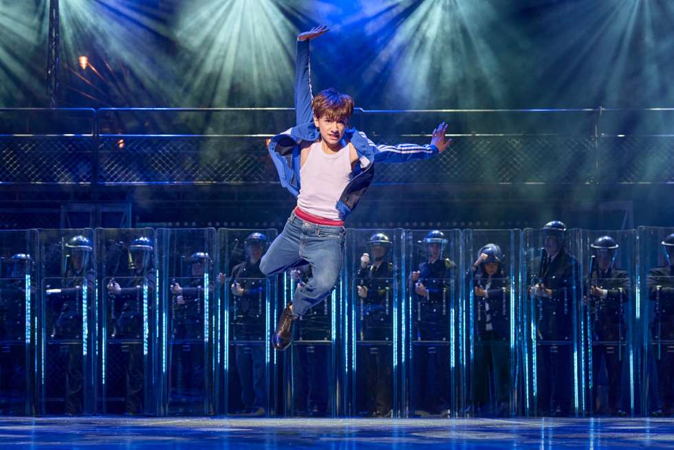 Der Luzerner Moritz Fischli in der Rolle als Billy Elliot