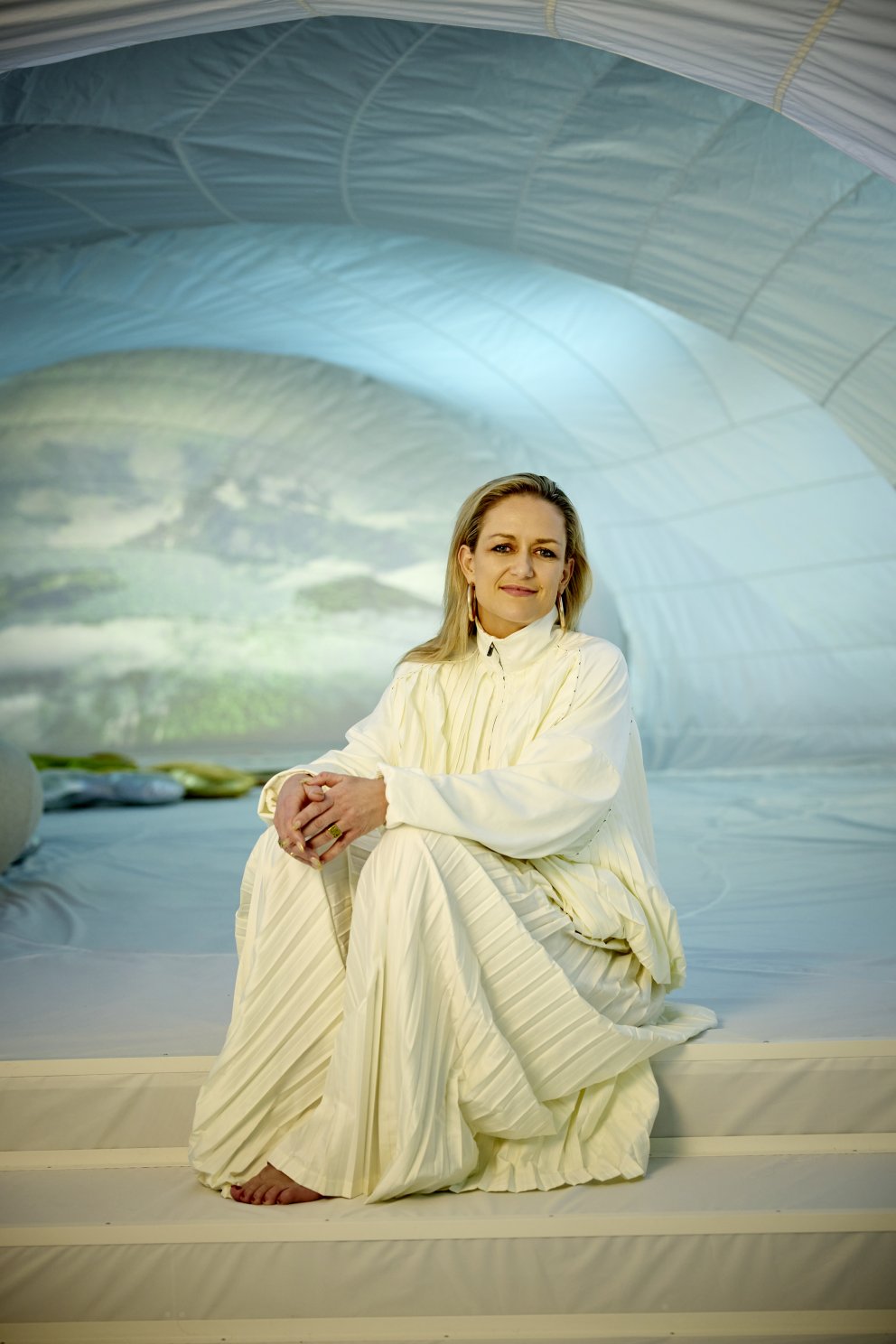 Kunstinstallation Annabelle Schneider | BREATHE WITH PILATUS