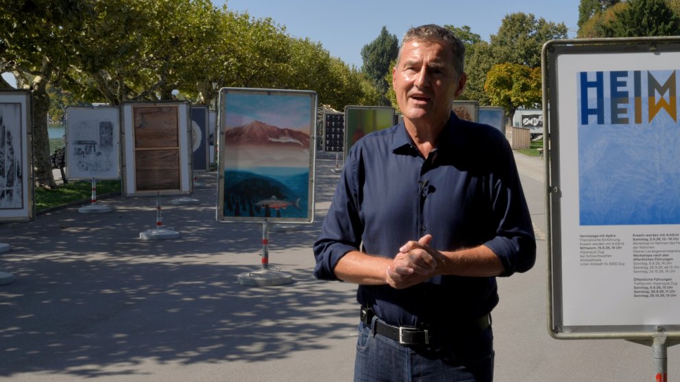 Plakatausstellung «Heimat» | 19. August bis 31. Oktober 2026 | Alpenquai Zug