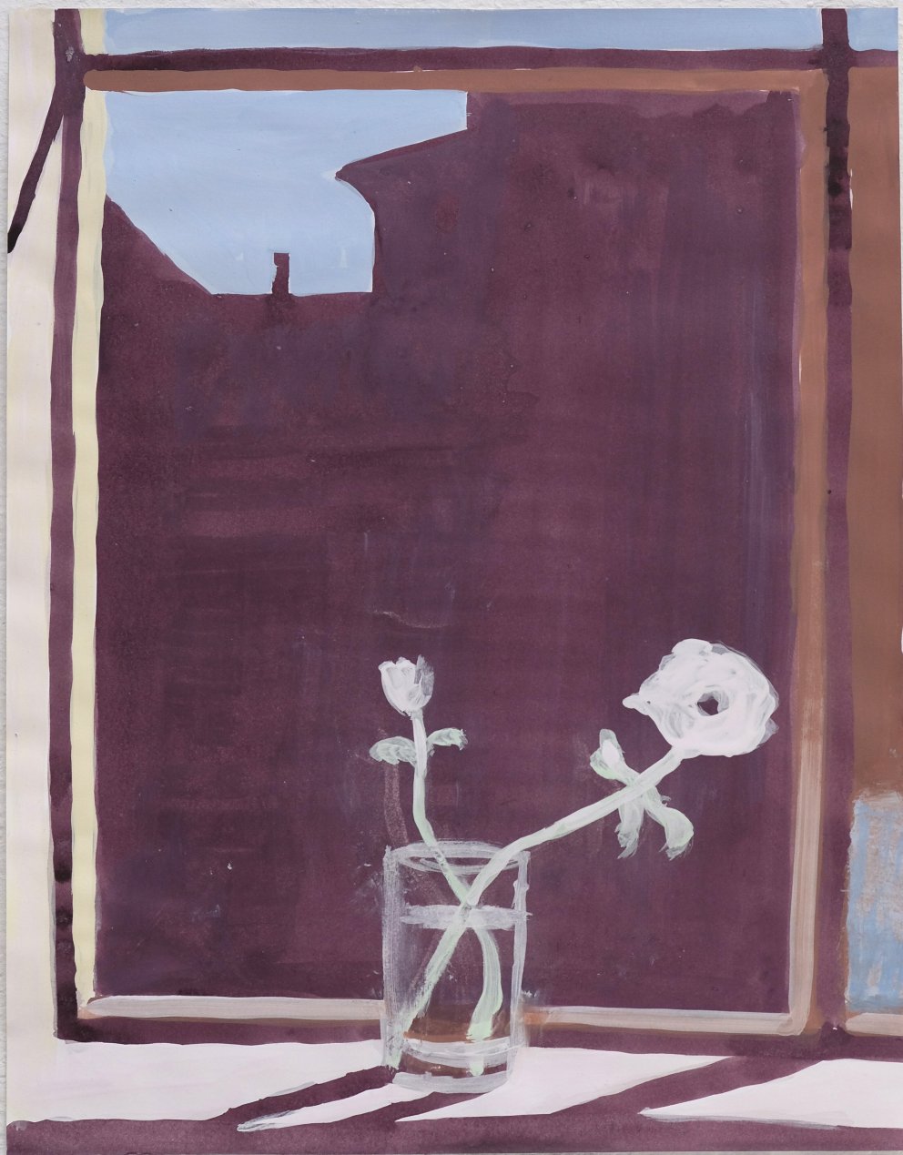 Andrea Muheim (1968-2023): Zwei Anemonen, 2020, Sammlung Muheim, Zürich, © Nachlass Andrea Muheim, Zürich