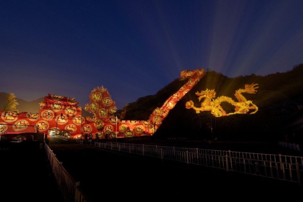 Lichtkunst Gerry Hofstetter | Mandarin Oriental Savoy