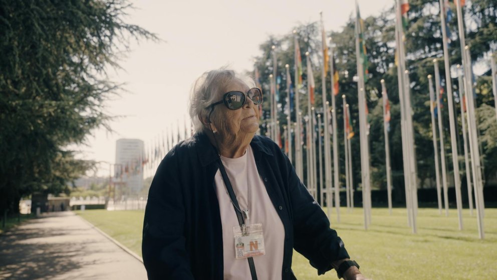 IMAGINE PEACE | Regie: Fabian Chiquet | Friedensaktivistin Edith Ballantyne