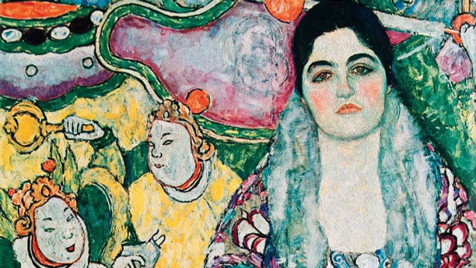 Das Porträt, das Gustav Klimt von «Fritzi» machte ziert das Cover