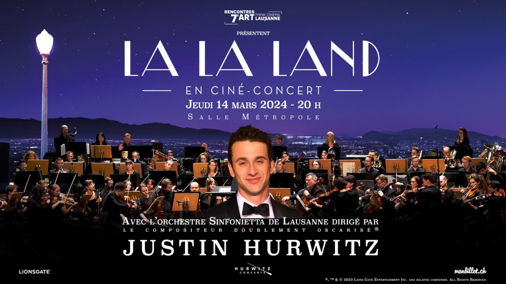 Concert LA LA LAND | Rencontres 7e Art Lausanne