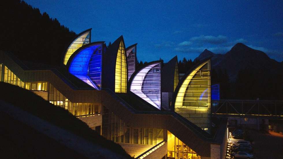 Architektur in den Schweizer Alpen