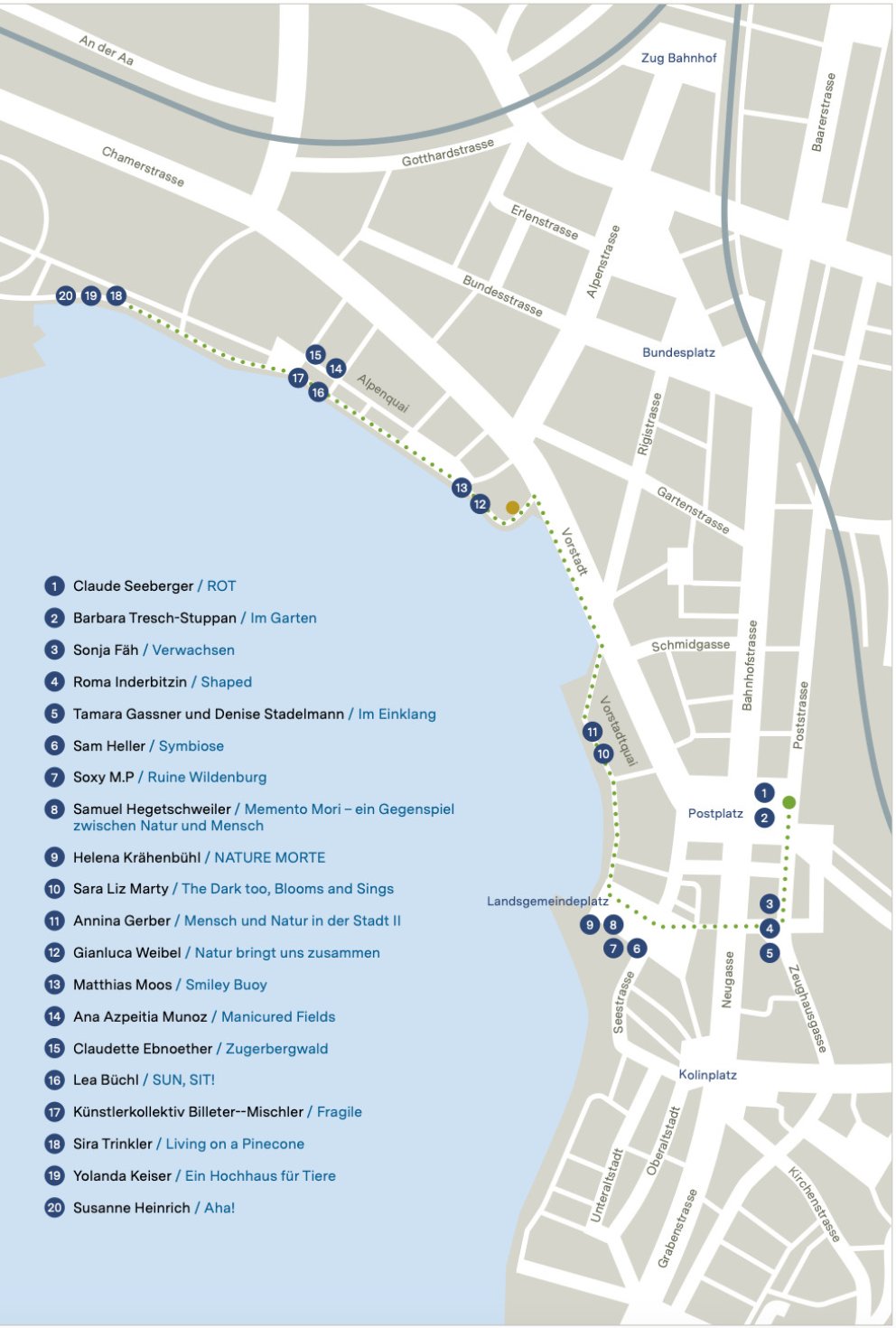 Mensch & Natur | Plakatausstellung Zug | 27. August bis 25. Oktober 2025