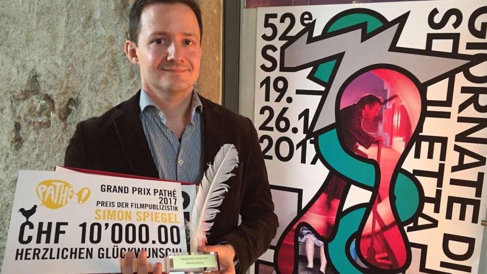 Prix Pathé: Filmjournalist Simon Spiegel im arttv Interview zur Zukunft der Filmkritik.