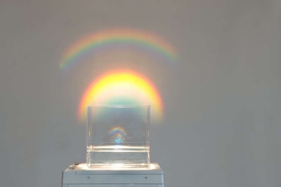 Regenbogenmaschine | Ausstellung Odyssee von huber.huber, 2020