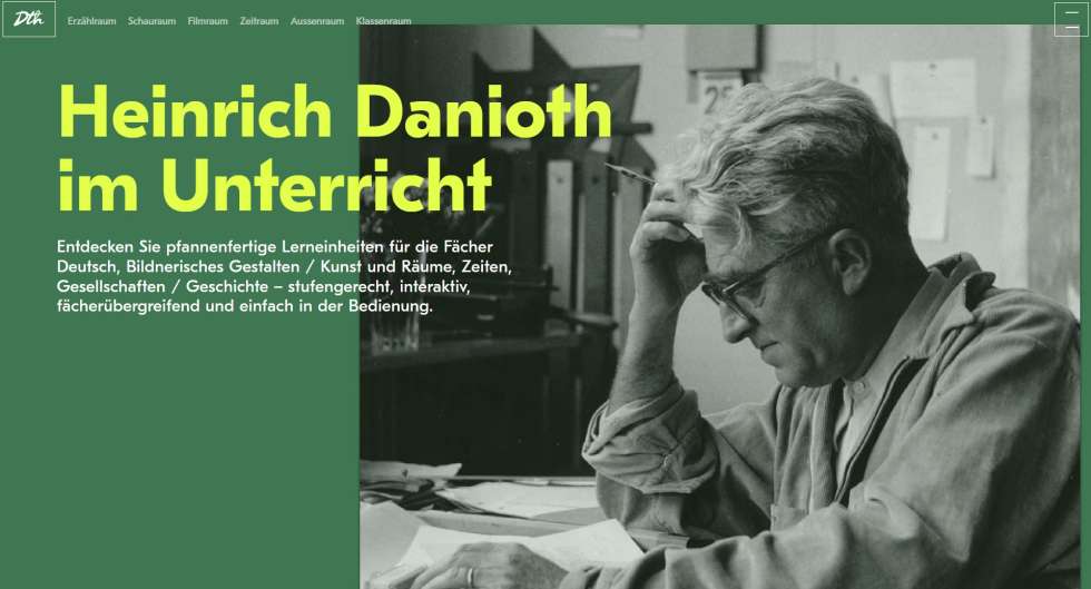 Heinrich Danioth als digitaler Klassenraum