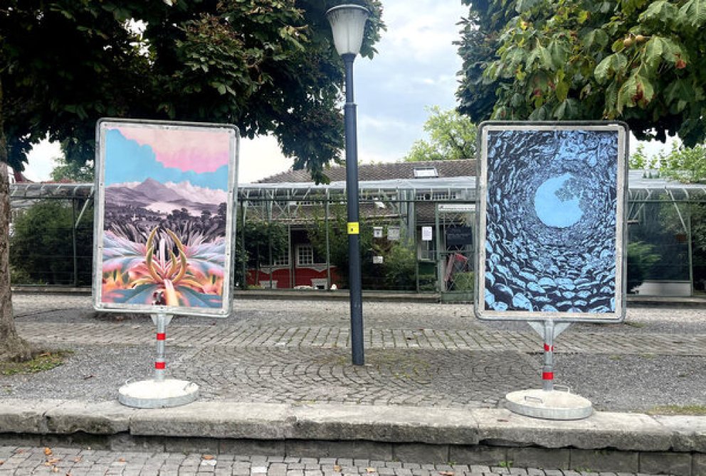 Eindrücke: Plakatausstellung Zug 2025 zum Thema «Mensch & Natur»