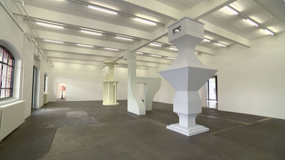 Werkausstellung in der Kunsthalle St.Gallen - Florian Graf, einer der acht Nominierten für den "Prix Mobilière"