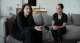 Marina Abramović und Shirin Neshat bei ihrem Treffen in New York.