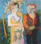 Paul Camenisch (1893-1970), Das Brautpaar (Oblomow und Oljga), 1928
Öl auf Leinwand, 124 x 114 cm
