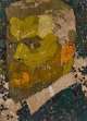 Augusto Giacometti (Stampa 1877 - 1947 Zürich) | Selbstbildnis. 1910 | Öl auf Leinwand, 35.2 x 26 cm | Schlesisches Landesmuseum, Opava
