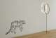 Zilla Leutenegger | Ring of fire, 2012 | Videoinstallation bestehend aus 1
Wandzeichnung (Acryl auf Wand), 1 Objekt | (Metall) und 1 Projektion (Farbe, kein Ton, 11.42 min., Loop) | ca. 237 x 100 x 50 cm
